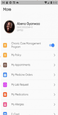 Screenshot of GHIC Mobile App_002